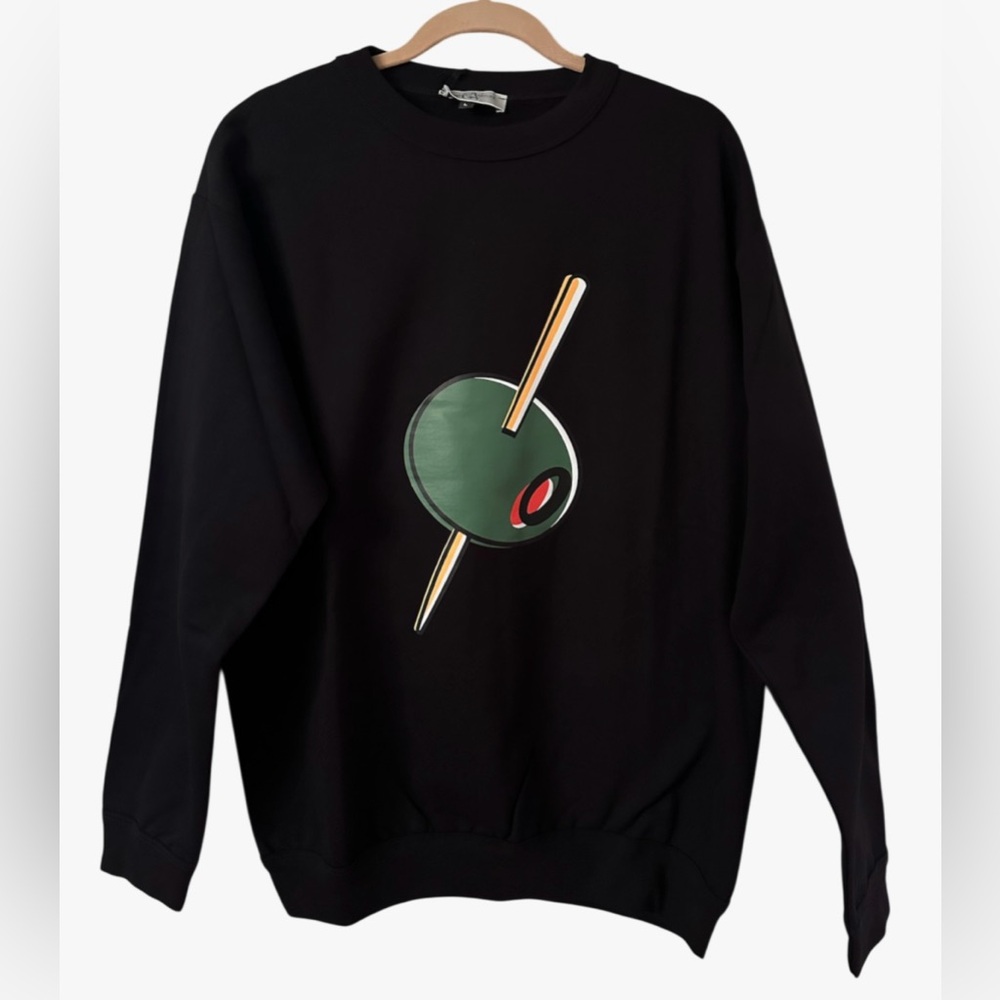 Gaetano Ventura Olive Polansky sweatshirt made in Italy